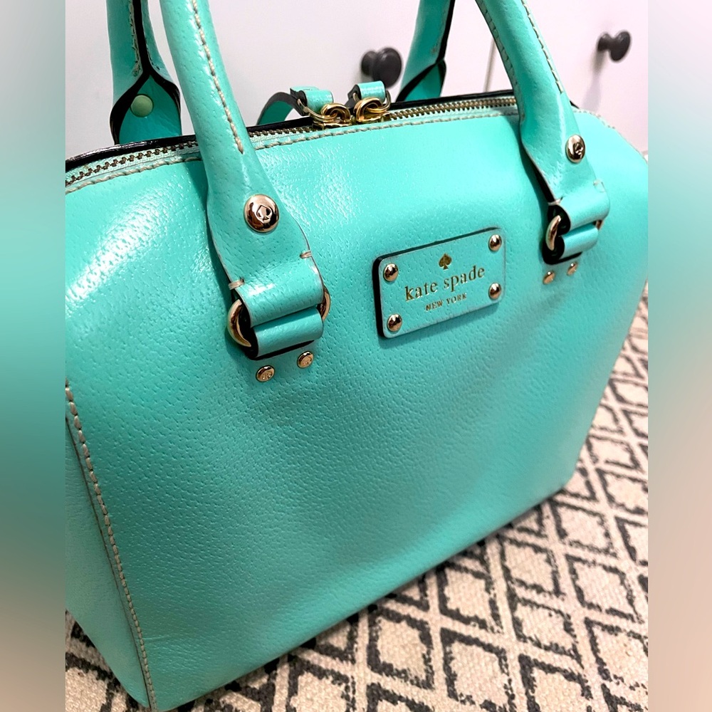 Kate Spade Tiffany Blue Crossbody Handbag